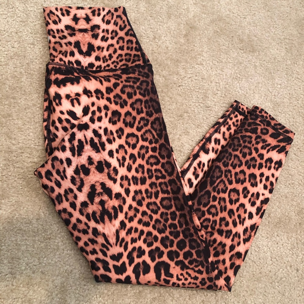 Brand new cheetah print high rise leggings